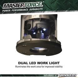 Masterforce® 1-1/4 HP Variable Speed Fixed Base Compact Router at Menards®