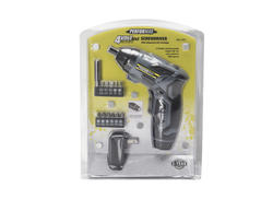 25 piece 4.8-Volt Cordless Screwdriver with LED - 6787673