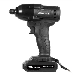 NORTH TECH® 18-VOLT CORDLESS 1/4″ IMPACT DRIVER KIT