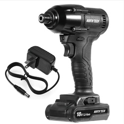 NORTH TECH® 18-VOLT CORDLESS 1/4″ IMPACT DRIVER KIT