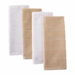 Tan Dish Cloths, 4-Pack