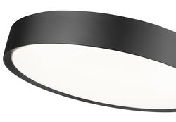 BOSELLI LIGHT STRETCH ZIP 黒 ¥22000 Z-Lite Kawan Integrated LED Matte Black Flush Mount Ceiling Light