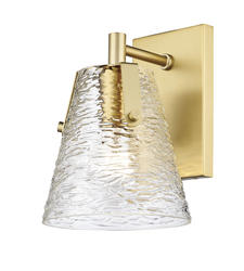 Z-Lite Analia 1-Light Modern Gold Indoor Wall Light at Menards®