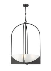 Z-Lite Devon Matte Black 6-Light Chandelier at Menards®