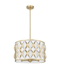 Z-Lite Harden Modern Gold 5-Light Pendant at Menards®