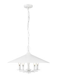 Z-Lite Rialto Matte White 5-Light Pendant at Menards®