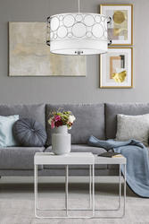 Z-Lite Kendall Brushed Nickel 3 Light Pendant at Menards®