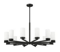 Z-Lite Danica Matte Black 12-Light Chandelier at Menards®
