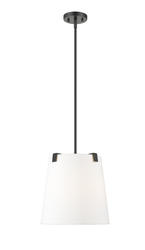 Z-Lite Weston Matte Black 3-Light Pendant at Menards®