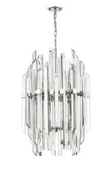 Z-Lite Bova Polished Nickel 12 Light Pendant at Menards®
