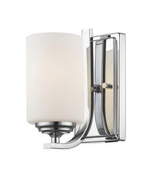 Z-Lite Bordeaux Chrome 1 Light Wall Sconce at Menards®