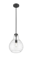 Z-Lite Bon Air Matte Black 1-Light Pendant at Menards®