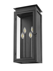 Z-Lite Nova Dimmable 4-Light Black Outdoor Wall Light at Menards®