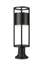 Z-Lite Luca Black 1 Light Outdoor Column Light at Menards®