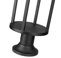 Z-Lite Luca Black 1 Light Outdoor Column Light at Menards®