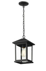 Z-Lite Portland Black 1 Light Outdoor Chain Light at Menards®