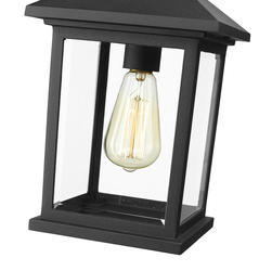Z-Lite Portland Black 1 Light Outdoor Chain Light at Menards®