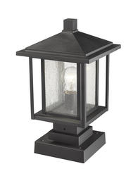 Z-Lite Aspen Black 1 Light Outdoor Column Light at Menards®