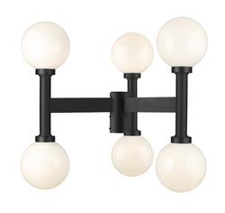 Z-Lite Laurent Black 6 Light Outdoor Post Light at Menards®