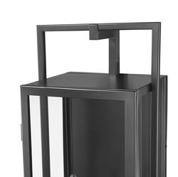 Z-Lite Lucian Black 3 Light Outdoor Wall Sconce at Menards®
