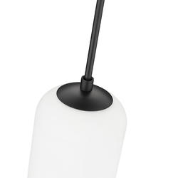 Z-Lite Monty Matte Black 1 Light Pendant at Menards®