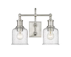 Z-Lite Bryant Brushed Nickel 2 Light Vanity Light at Menards®