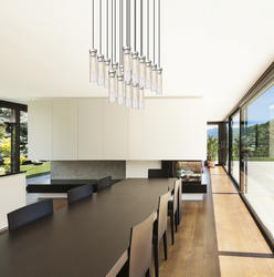 Z-Lite Beau Brushed Nickel 17-Light Linear Chandelier at Menards®