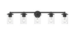 MENARD LISCAIRE５品 Z-Lite Thayer Matte Black 5-Light Vanity Light at Menards®