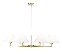 Z-Lite Leila Luxe Gold 6-Light Chandelier at Menards®