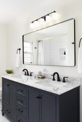 Z-Lite Kendrick Matte Black 5-Light Vanity Light at Menards®