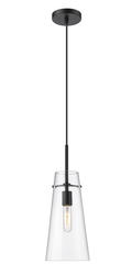 Z-Lite Kira Matte Black 1-Light Pendant at Menards®