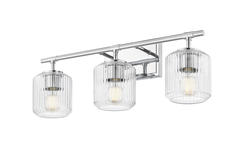 Z-Lite Landon Chrome 3-Light Vanity Light at Menards®