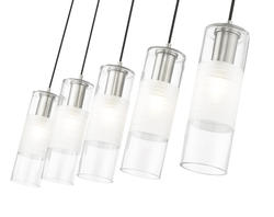 Z-Lite Alton Brushed Nickel 5-Light Island Light at Menards®