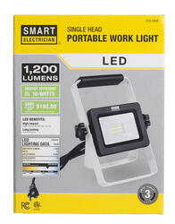 Smart Electrician LED 400 Lumens Stake Light Pivots w/6ft Cord New in Box