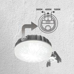 Patriot Lighting® Gray LED Dusk-to-Dawn Outdoor Security Area