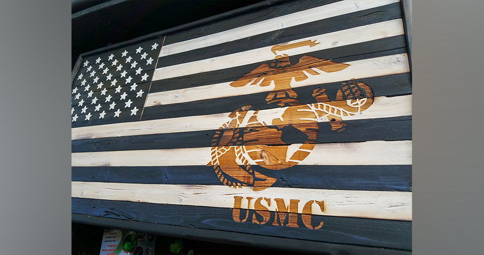 American Flags & Coffee Tables Project by Jason at Menards®