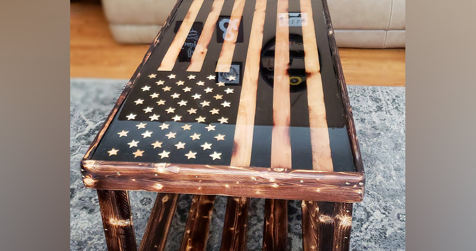 American Flags & Coffee Tables Project by Jason at Menards®