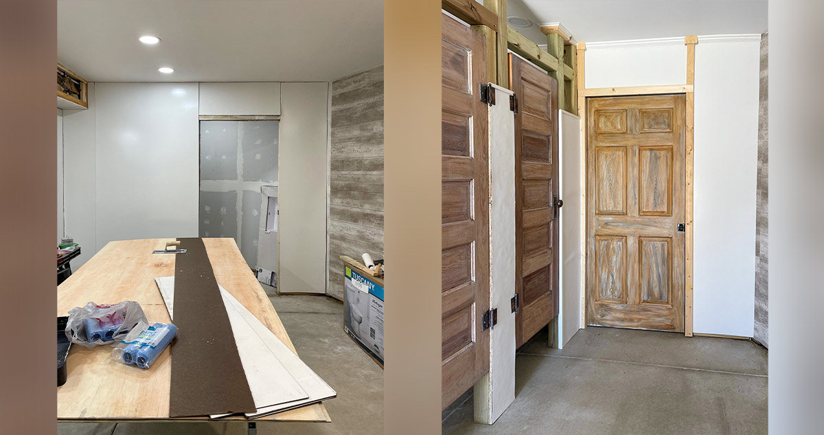 Pocket Door Project by Barb at Menards®