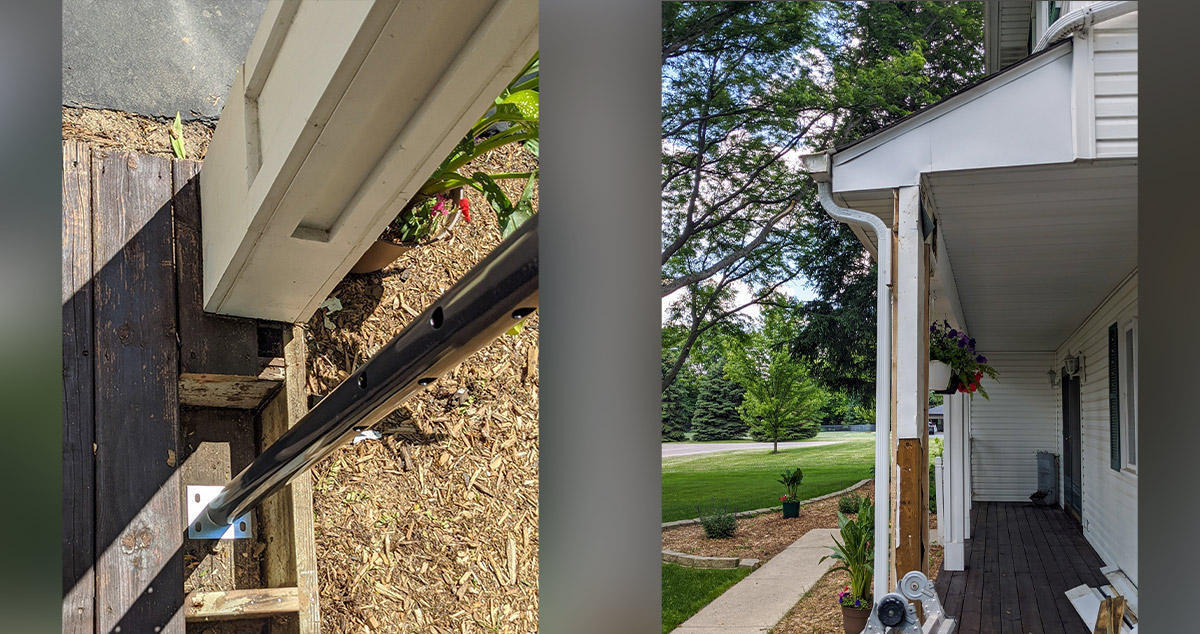 UltraDeck® Front Porch Project by Josh at Menards®