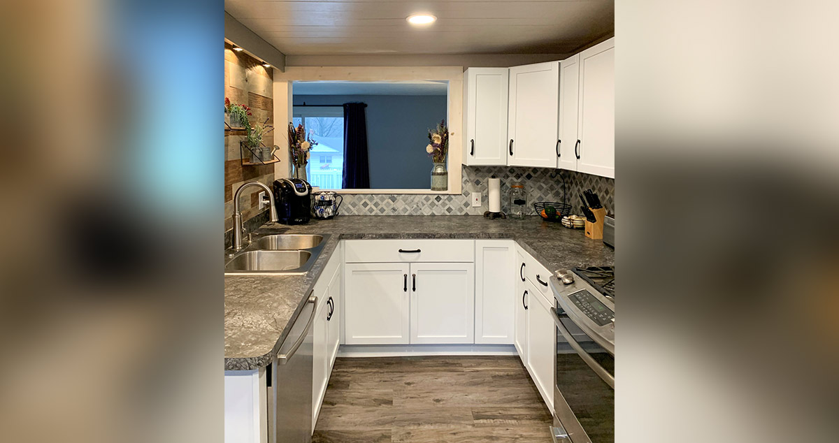 Dated Condo Kitchen Remodel - Project by Jason at Menards®