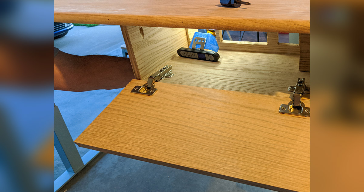DIY Desk Top with Lift Desk System Project by Maximillion at Menards®