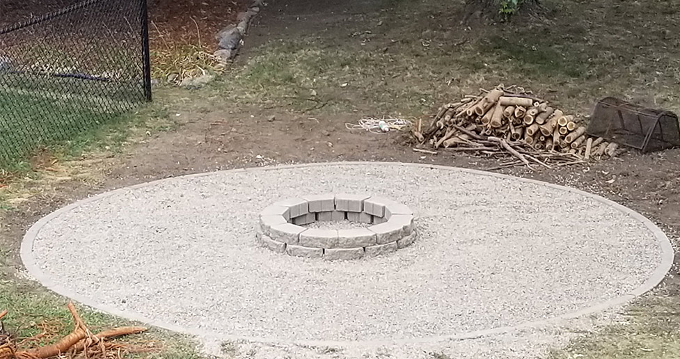 Circular Fire Pit - Project by Mitch at Menards®