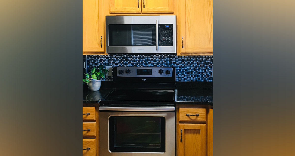 New PeelandStick Kitchen Backsplash Project by Arjun at Menards®
