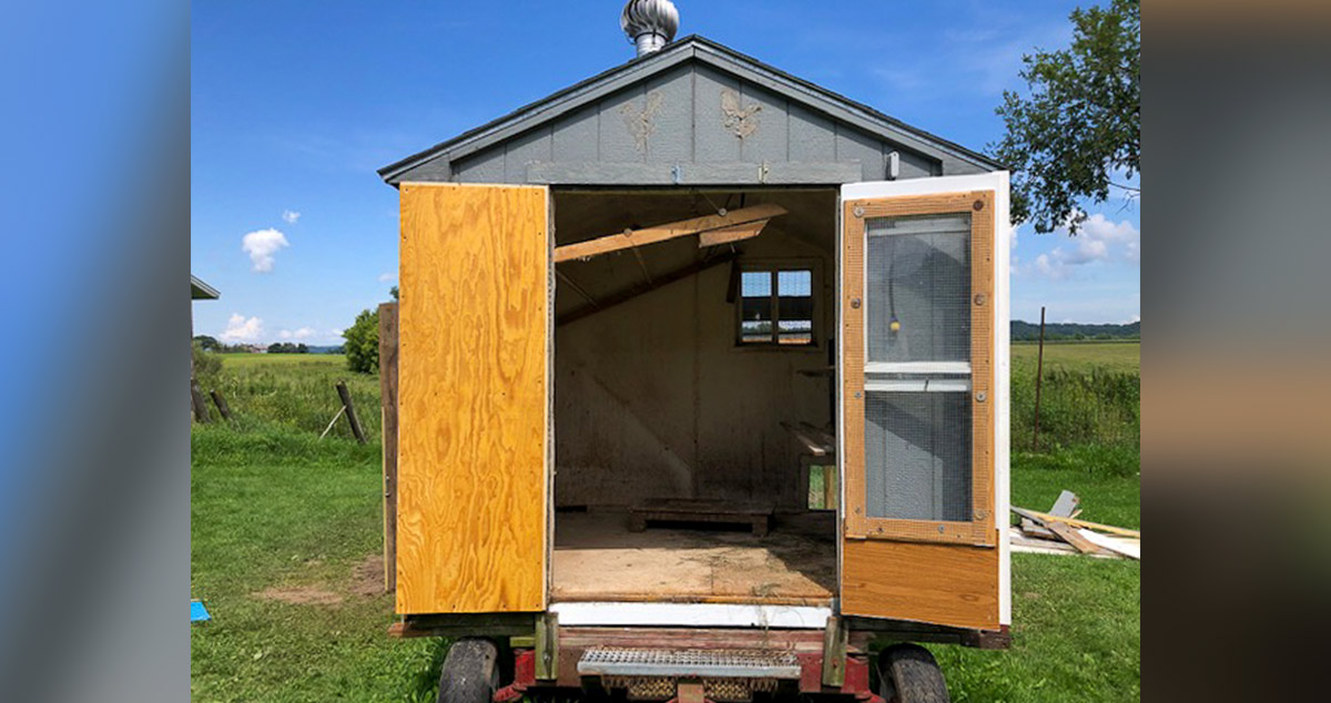 Chicken Coop Door Update Project by Philip at Menards®