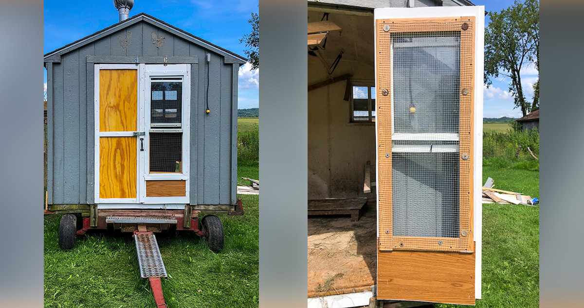 Chicken Coop Door Update Project by Philip at Menards®