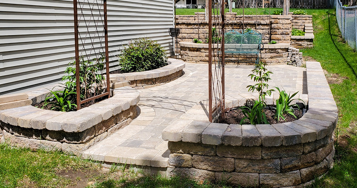 Patios, Planters & Pathways Project by Richard at Menards®