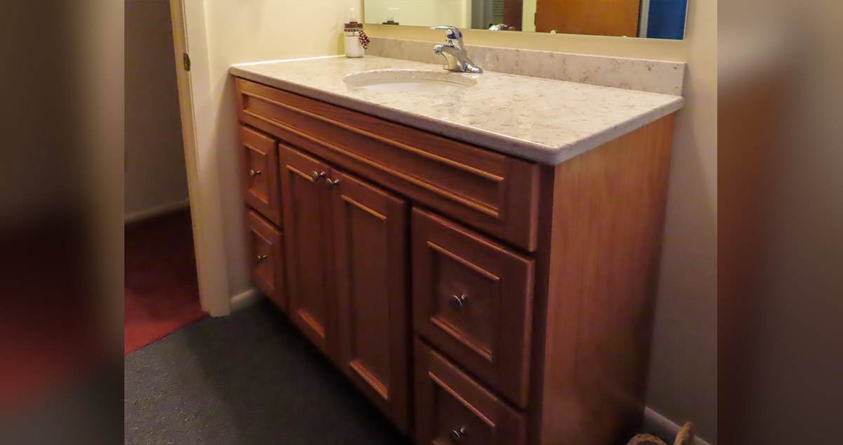 Vanity & Countertop Update Project by Tom at Menards®