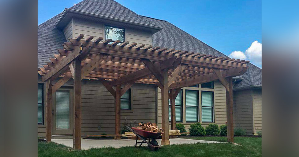 Backyard Pergola - Project by Jonathon at Menards®