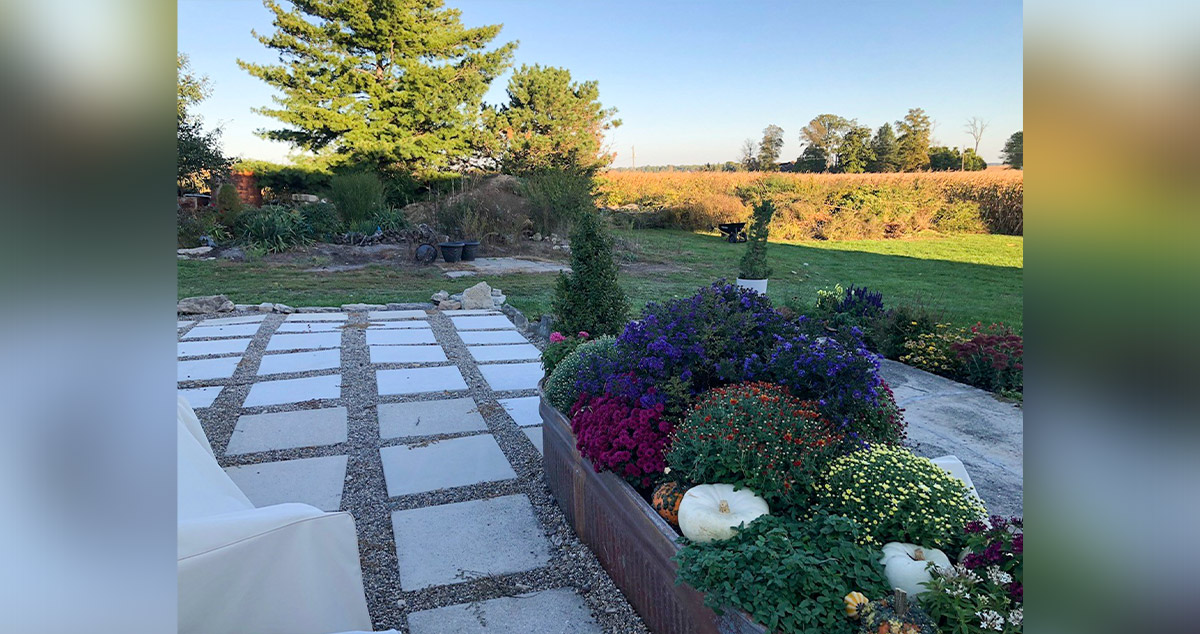 Block & Stone Patio Project by Barb at Menards®