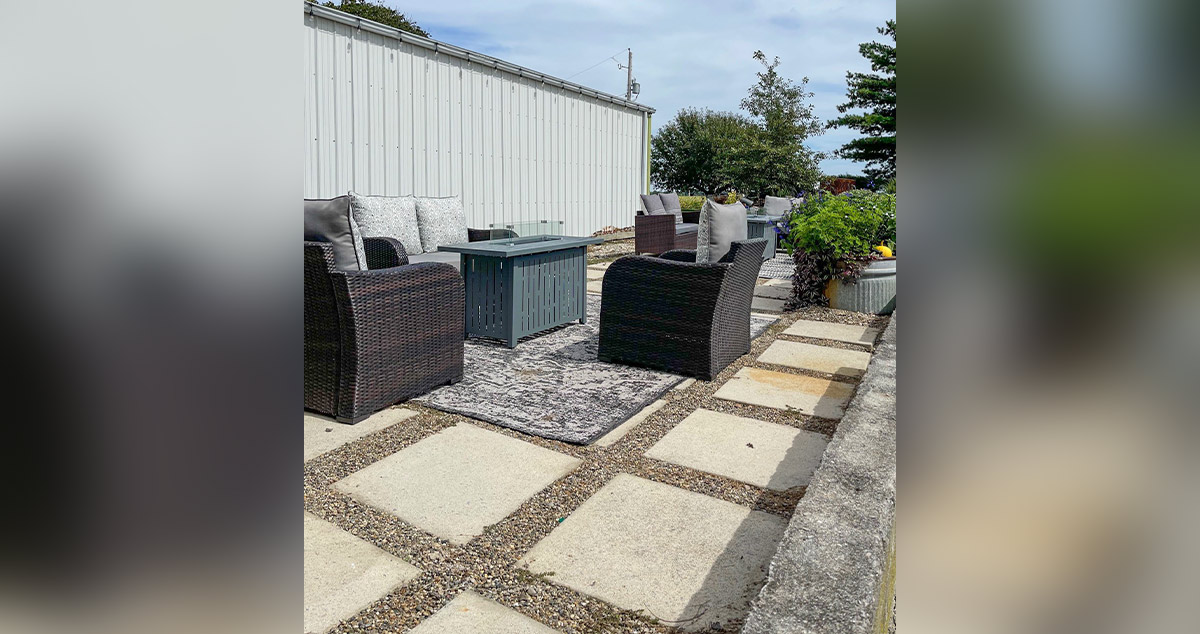 Block & Stone Patio Project by Barb at Menards®